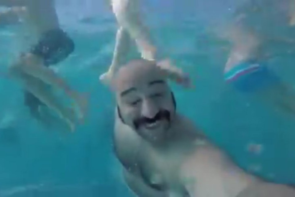 Underwater Video Selfie Accidents