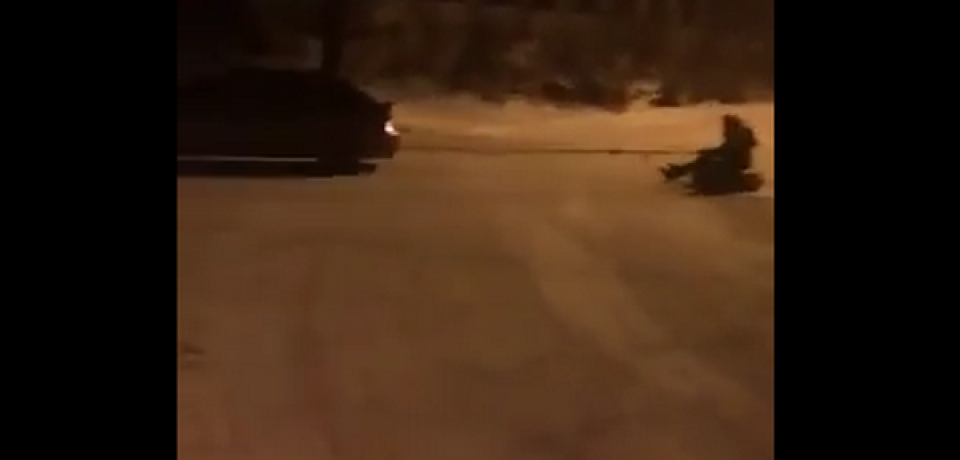 Crazy Winter Accident