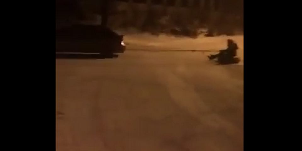 Crazy Winter Accident